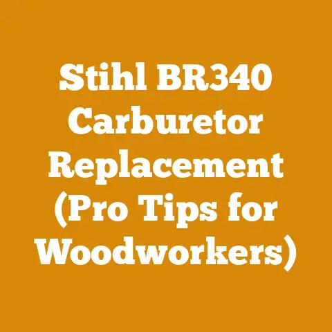 Stihl BR340 Carburetor Replacement (Pro Tips for Woodworkers)