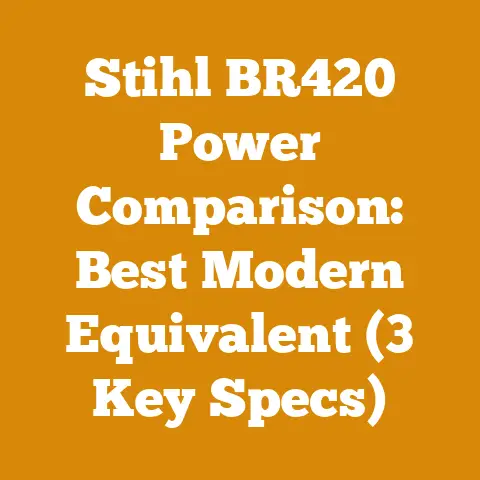 Stihl BR420 Power Comparison: Best Modern Equivalent (3 Key Specs)
