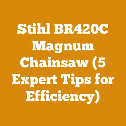 Stihl BR420C Magnum Chainsaw (5 Expert Tips for Efficiency)