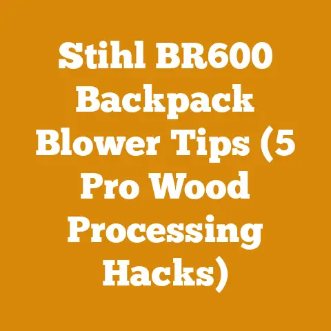 Stihl BR600 Backpack Blower Tips (5 Pro Wood Processing Hacks)