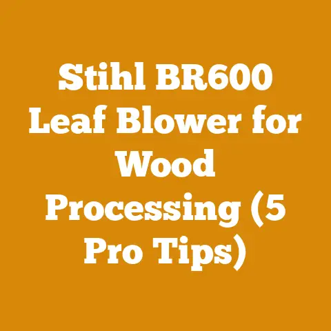 Stihl BR600 Leaf Blower for Wood Processing (5 Pro Tips)