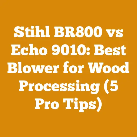 Stihl BR800 vs Echo 9010: Best Blower for Wood Processing (5 Pro Tips)