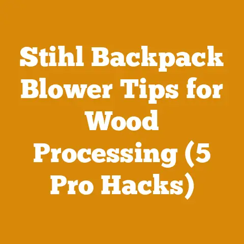 Stihl Backpack Blower Tips for Wood Processing (5 Pro Hacks)