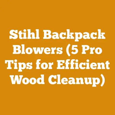 Stihl Backpack Blowers (5 Pro Tips for Efficient Wood Cleanup)