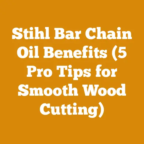 Stihl Bar Chain Oil Benefits (5 Pro Tips for Smooth Wood Cutting)