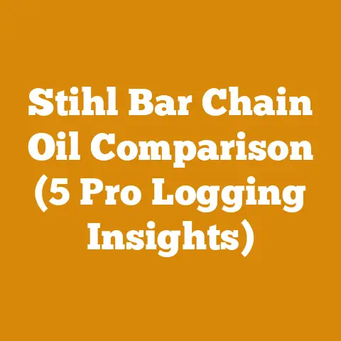 Stihl Bar Chain Oil Comparison (5 Pro Logging Insights)