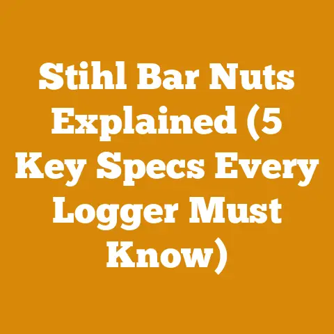 Stihl Bar Nuts Explained (5 Key Specs Every Logger Must Know)