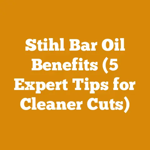 Stihl Bar Oil Benefits (5 Expert Tips for Cleaner Cuts)