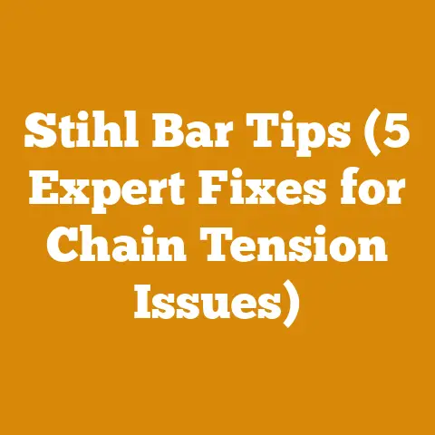Stihl Bar Tips (5 Expert Fixes for Chain Tension Issues)