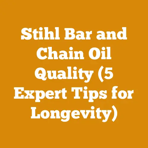Stihl Bar and Chain Oil Quality (5 Expert Tips for Longevity)