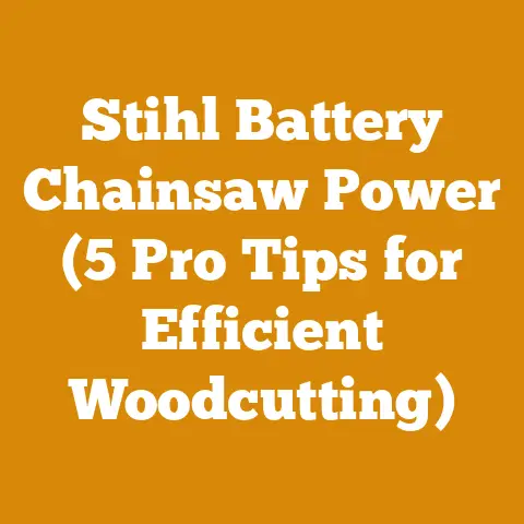 Stihl Battery Chainsaw Power (5 Pro Tips for Efficient Woodcutting)