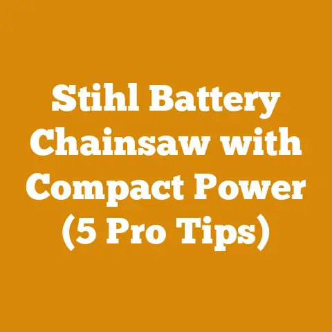 Stihl Battery Chainsaw with Compact Power (5 Pro Tips)