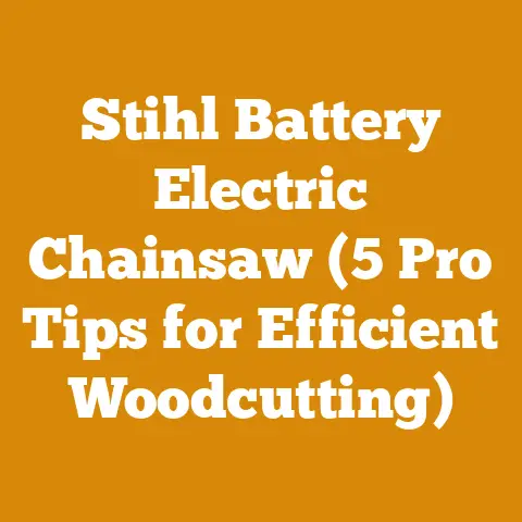 Stihl Battery Electric Chainsaw (5 Pro Tips for Efficient Woodcutting)
