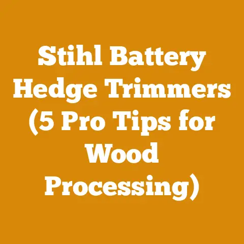 Stihl Battery Hedge Trimmers (5 Pro Tips for Wood Processing)