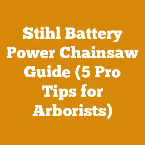 Stihl Battery Power Chainsaw Guide (5 Pro Tips for Arborists)