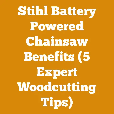 Stihl Battery Powered Chainsaw Benefits (5 Expert Woodcutting Tips)