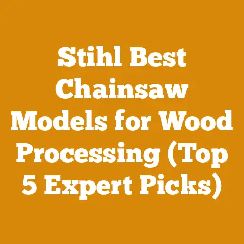 Stihl Best Chainsaw Models for Wood Processing (Top 5 Expert Picks)