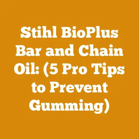 Stihl BioPlus Bar and Chain Oil: (5 Pro Tips to Prevent Gumming)