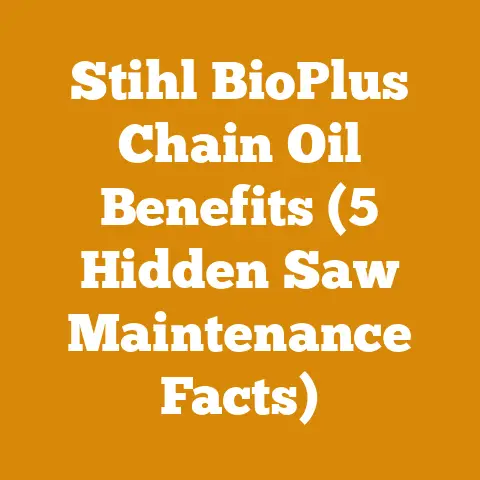 Stihl BioPlus Chain Oil Benefits (5 Hidden Saw Maintenance Facts)