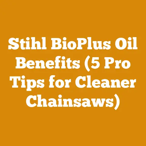 Stihl BioPlus Oil Benefits (5 Pro Tips for Cleaner Chainsaws)