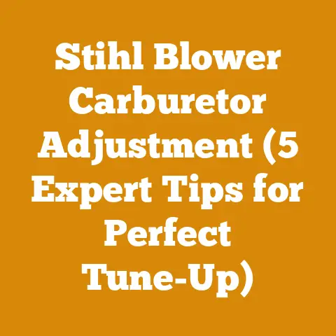 Stihl Blower Carburetor Adjustment (5 Expert Tips for Perfect Tune-Up)
