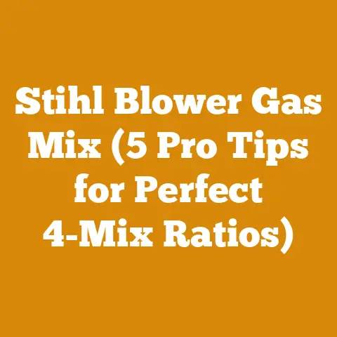 Stihl Blower Gas Mix (5 Pro Tips for Perfect 4-Mix Ratios)
