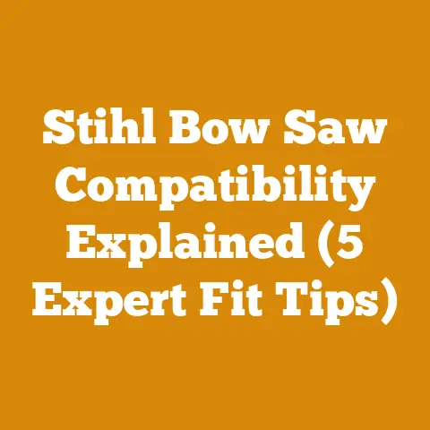 Stihl Bow Saw Compatibility Explained (5 Expert Fit Tips)