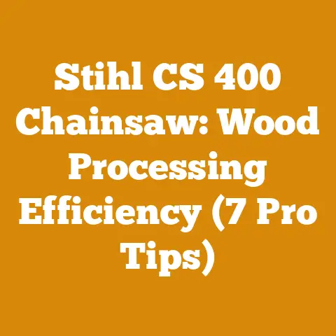 Stihl CS 400 Chainsaw: Wood Processing Efficiency (7 Pro Tips)