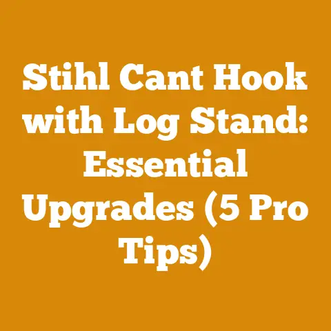 Stihl Cant Hook with Log Stand: Essential Upgrades (5 Pro Tips)