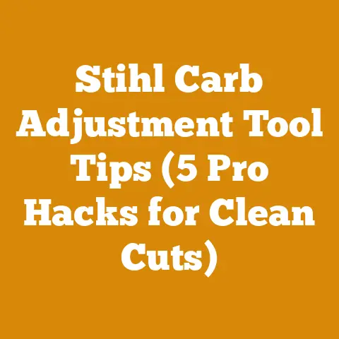 Stihl Carb Adjustment Tool Tips (5 Pro Hacks for Clean Cuts)