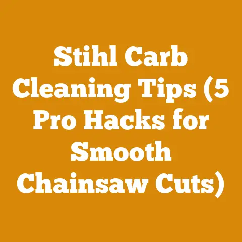 Stihl Carb Cleaning Tips (5 Pro Hacks for Smooth Chainsaw Cuts)