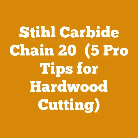Stihl Carbide Chain 20″ (5 Pro Tips for Hardwood Cutting)