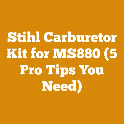 Stihl Carburetor Kit for MS880 (5 Pro Tips You Need)