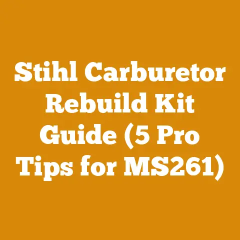Stihl Carburetor Rebuild Kit Guide (5 Pro Tips for MS261)