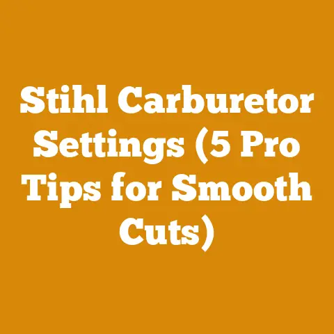 Stihl Carburetor Settings (5 Pro Tips for Smooth Cuts)