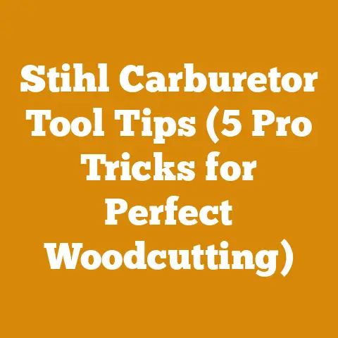 Stihl Carburetor Tool Tips (5 Pro Tricks for Perfect Woodcutting)