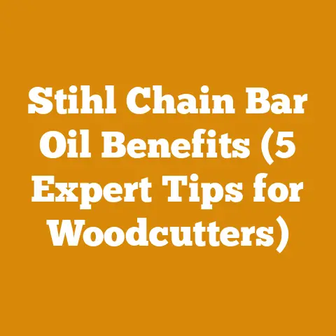 Stihl Chain Bar Oil Benefits (5 Expert Tips for Woodcutters)