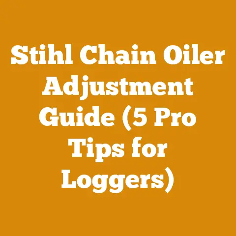 Stihl Chain Oiler Adjustment Guide (5 Pro Tips for Loggers)
