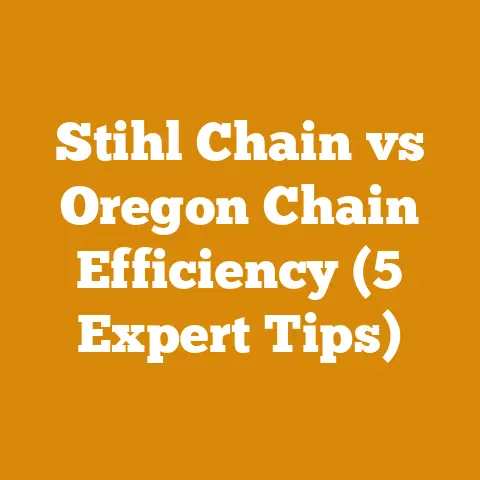 Stihl Chain vs Oregon Chain Efficiency (5 Expert Tips)