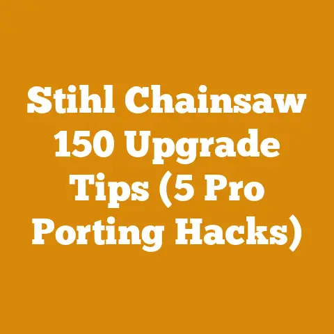 Stihl Chainsaw 150 Upgrade Tips (5 Pro Porting Hacks)