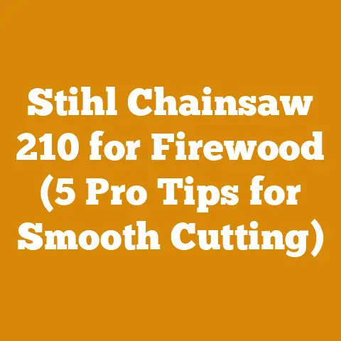 Stihl Chainsaw 210 for Firewood (5 Pro Tips for Smooth Cutting)