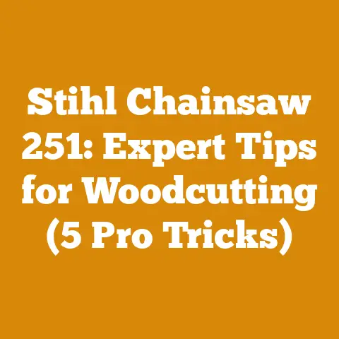 Stihl Chainsaw 251: Expert Tips for Woodcutting (5 Pro Tricks)