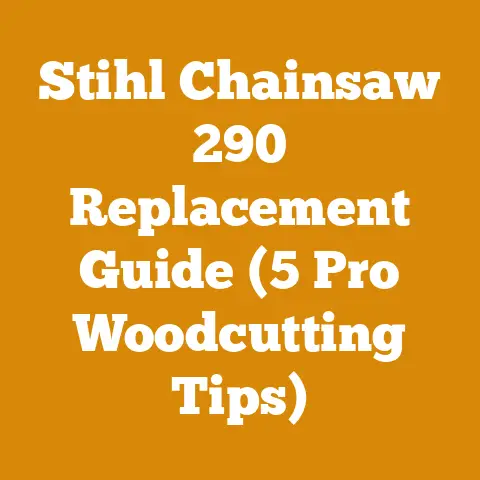 Stihl Chainsaw 290 Replacement Guide (5 Pro Woodcutting Tips)