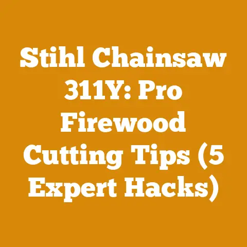 Stihl Chainsaw 311Y: Pro Firewood Cutting Tips (5 Expert Hacks)