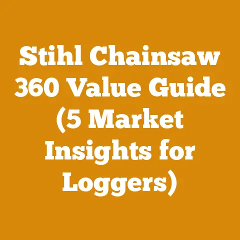 Stihl Chainsaw 360 Value Guide (5 Market Insights for Loggers)