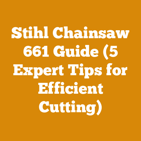 Stihl Chainsaw 661 Guide (5 Expert Tips for Efficient Cutting)
