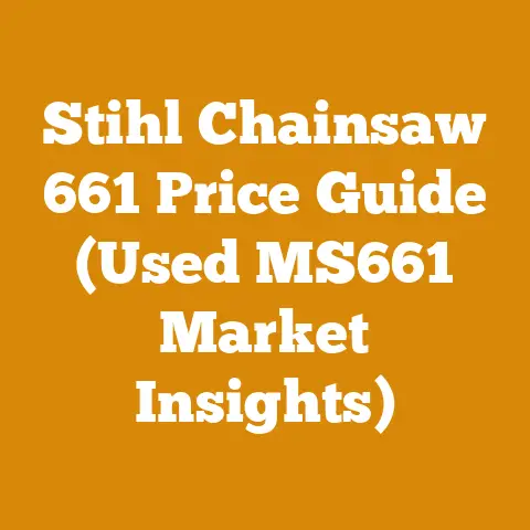 Stihl Chainsaw 661 Price Guide (Used MS661 Market Insights)