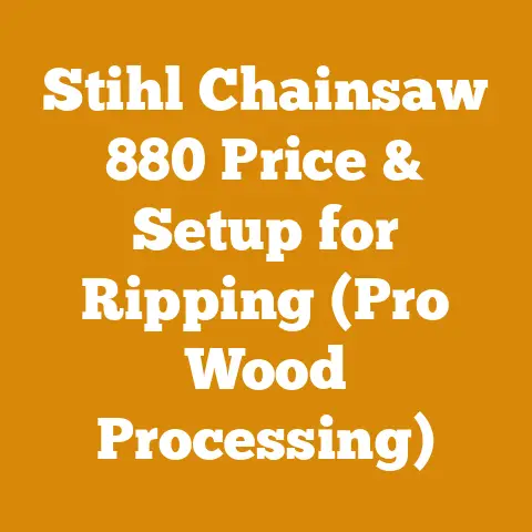 Stihl Chainsaw 880 Price & Setup for Ripping (Pro Wood Processing)