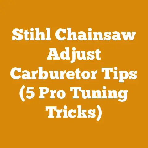 Stihl Chainsaw Adjust Carburetor Tips (5 Pro Tuning Tricks)