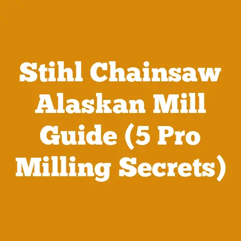 Stihl Chainsaw Alaskan Mill Guide (5 Pro Milling Secrets)